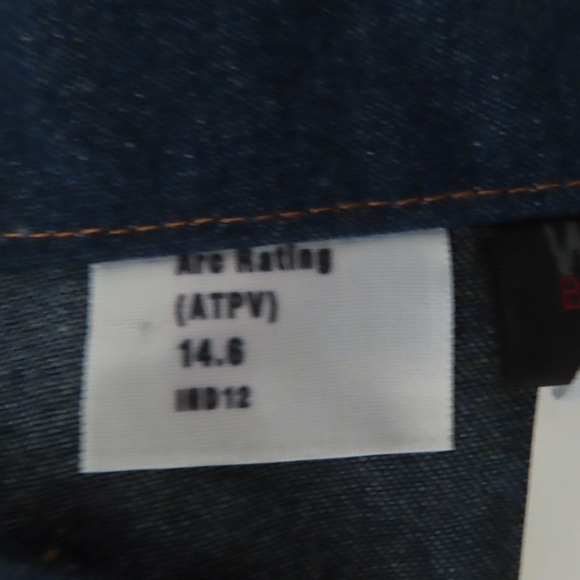 NEW! Workrite FR FLAME RESISTANT HRC2 indura loosefit 34X32 Denim Jeans - Picture 6 of 8